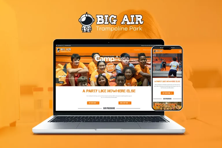 big air professional web design services