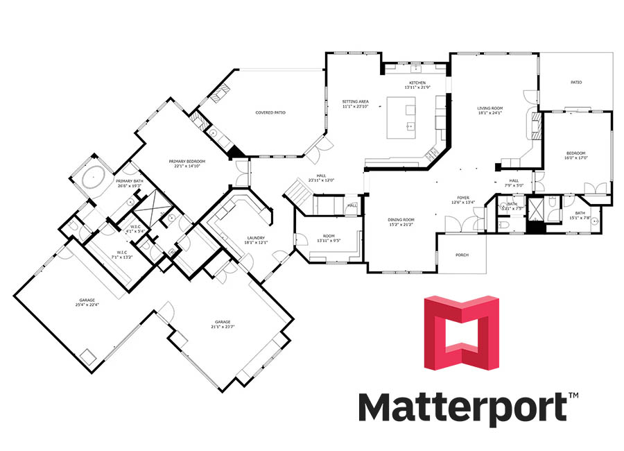 matterport camera 3d tour floorplan