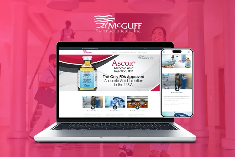 mcguff medical medical websitet design