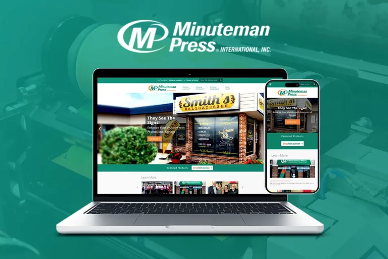 minute man press professional printing services website