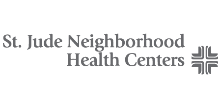 st jude neighborhood health centers logo grey